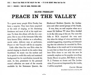 peace in the valley - green vinyl - 45 rpm 3