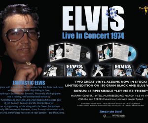 Murfreesboro 1974 March 14 & 19 1974 2 lp + 45 RPM - blue & black vinyl