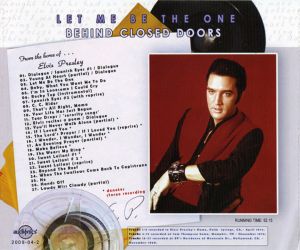 Let Me Be The One - Behind Closed Doors - homerecordings 2