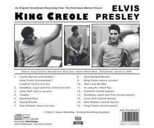 Elvis Presley - King Creole - mono 2 stereo CD 2