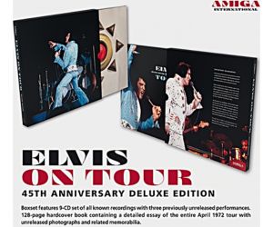 Elvis Presley - Elvis On Tour - Amiga book + cd's * BLACK FRIDAY SALE 2