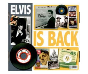 Elvis Presley - Elvis Is Back - Book + goodies *BLACK FRIDAY SALE 2