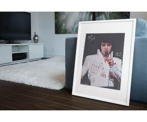 Elvis Presley - Signed Ed Bonja Photo by the TCB band - 30 x 40 San Diego 2