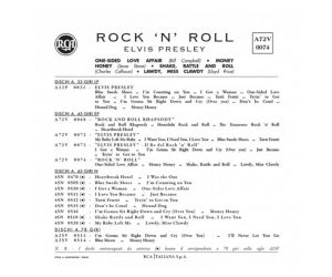 Elvis Presley - Rock n Roll - 45 RPM - repro - Various Colours 6