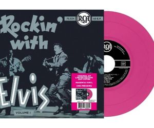 Elvis Presley - Rockin' With Elvis - repro - various colours 3