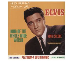 Elvis Presley - King Of The Whole Wide World - King Creole - 45 RPM - Yellow Vinyl 1
