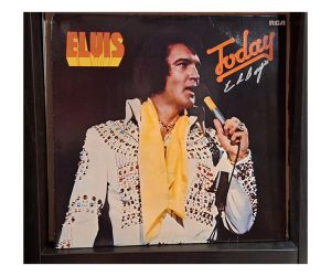 Elvis Presley - TODAY - LP - Signed by Ed Bonja 1