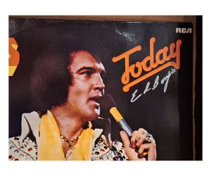 Elvis Presley - TODAY - LP - Signed by Ed Bonja 2
