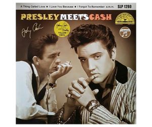 Elvis Presley - Presley Meets Cash - 10 inch LP - Yellow Vinyl 1