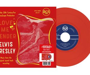 Elvis Presley - Love Me Tender (Belgium) - 45 RPM 3