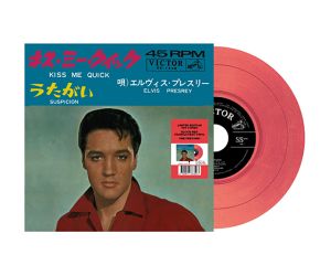 Elvis Presley - Kiss Me Quick - repro Japan - 45 RPM 1