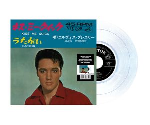 Elvis Presley - Kiss Me Quick - repro Japan - 45 RPM 3