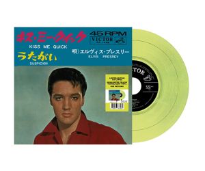 Elvis Presley - Kiss Me Quick - repro Japan - 45 RPM 5