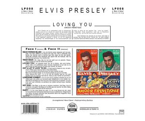 Elvis Presley - Loving You - 10 Inch - LP 2
