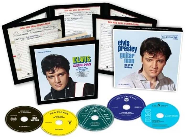 Elvis Presley - Guitar man 67/68 sessions - 5 cd set