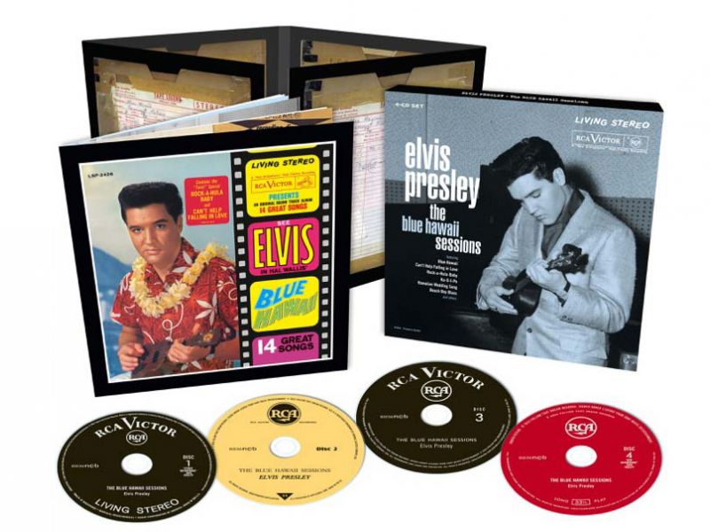 Elvis Presley - Blue Hawaii sessions - FTD - Follow That Dream - FTD - 4 cd