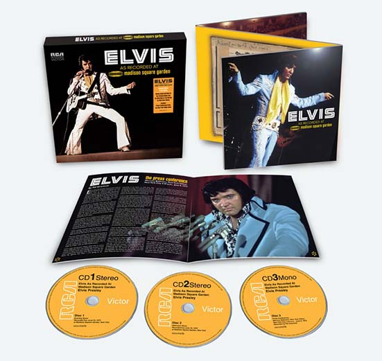 Elvis On Tour - 6 CD set + blu ray