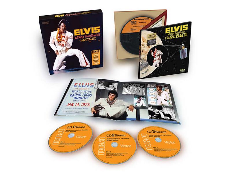 Elvis Presley - aloha from Hawaii via Satellite - 3 cd - Follow That Dream - FTD