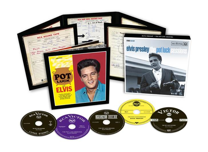 Elvis Presley - the pot luck sessions - FTD - Follow That Dream - FTD - 5 cd