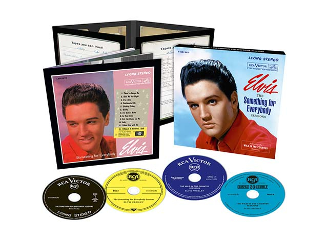 Elvis Presley - the something for everybody sessions - 4 cd - Follow That Dream - FTD