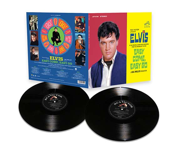 Elvis Presley - easy come easy go - 2 LP - Follow That Dream - FTD