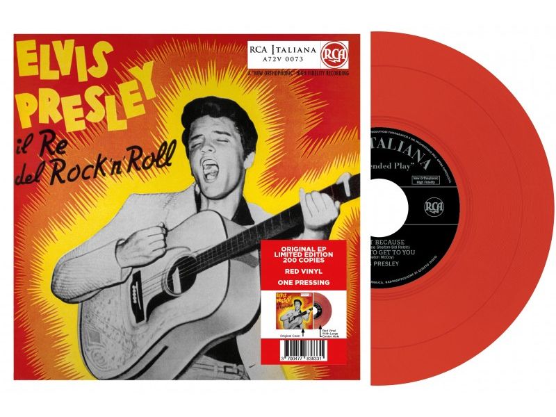 il re del rock n roll - red vinyl - 45 rpm