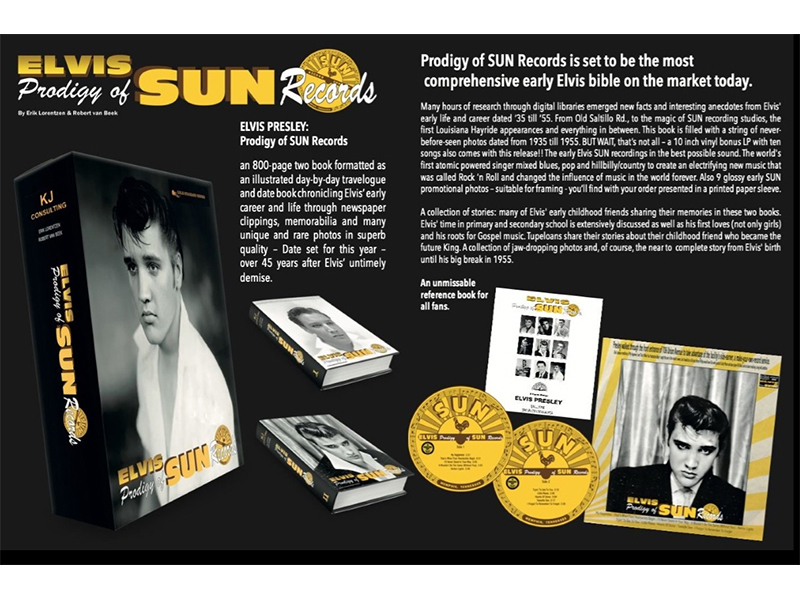 prodigy of Sun records - 2 book + 10 inch record