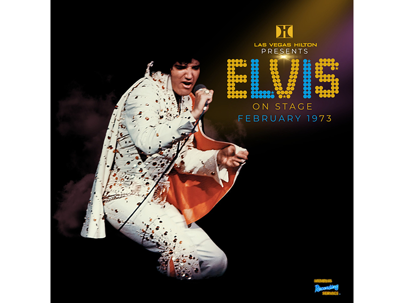 Elvis on stage 1973 - LP - MRS clear vinyl