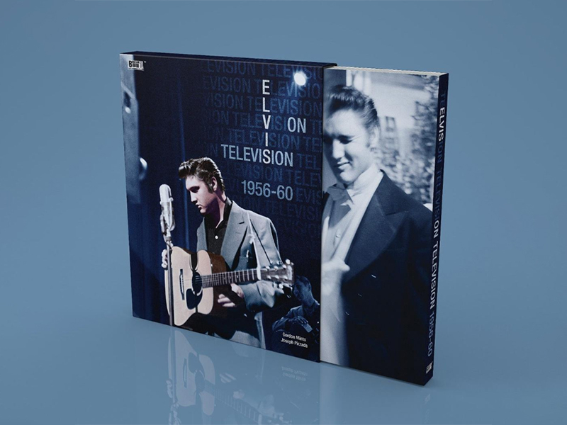 Elvis on television - book in slipcase - Boxcar