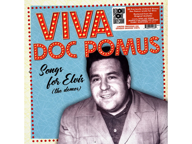 viva Doc Pomus - songs for Elvis - RSD 2025 2 lp - original acetate recordings