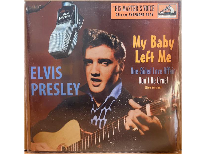 My Baby Left Me - 10 inch LP - HMV - classic cover