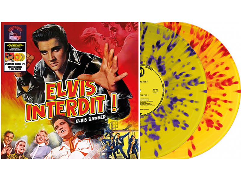 Elvis Interdit! - 2 LP set - RSD - splash vinyl
