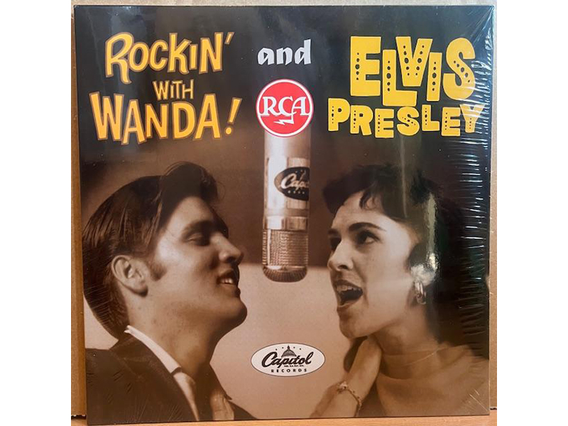 Rockin' with Wanda and Elvis Presley - 10 inch LP - black vinyl
