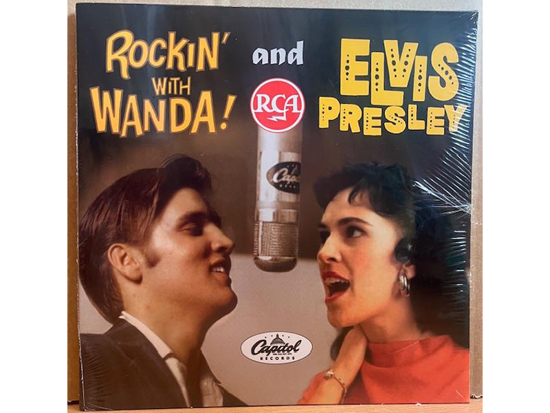 Rockin' with Wanda and Elvis Presley - 10 inch LP - red vinyl