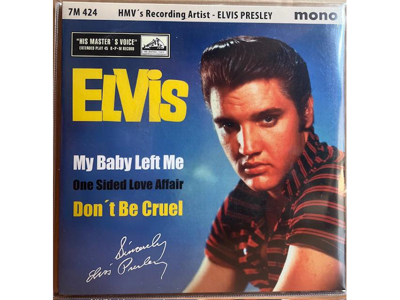 My Baby Left Me - 10 inch LP - HMV 7M 424