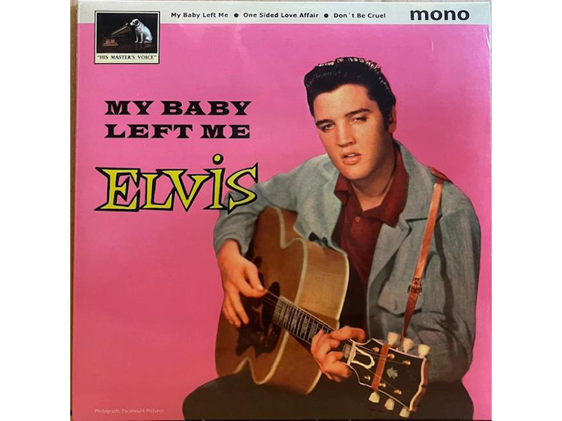 My Baby Left Me - 10 inch LP - HMV pink cover