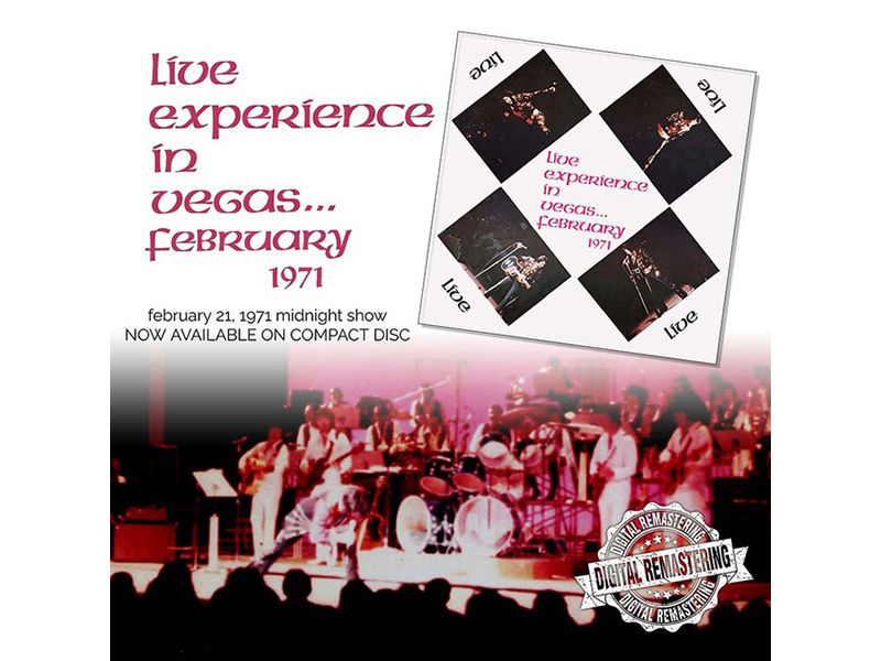 Live experience in Vegas - cd - February 21 midnight show