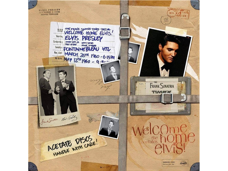 welcome home Elvis - box set - LP x 3
