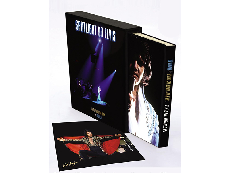 Spotlight On Elvis photobook by Ed Bonja + signed bonus photo