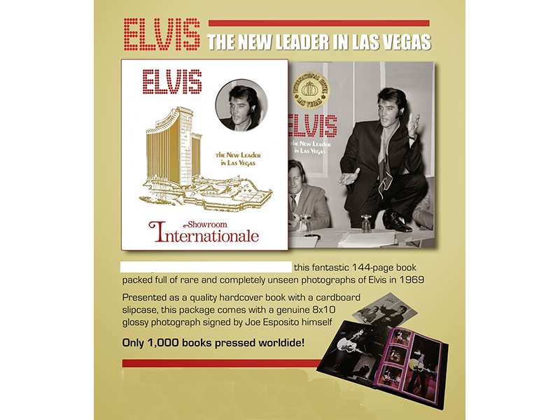 New Leader In Las Vegas - photobook - incl siged photo by Joe Esposito