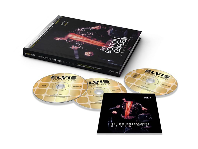 Boston Garden '71 - book + dvd + CD + Blu Ray *1 COPY ONLY