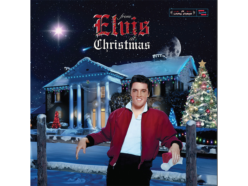 from Elvis at christmas - MRS - LP - splattered vinyl