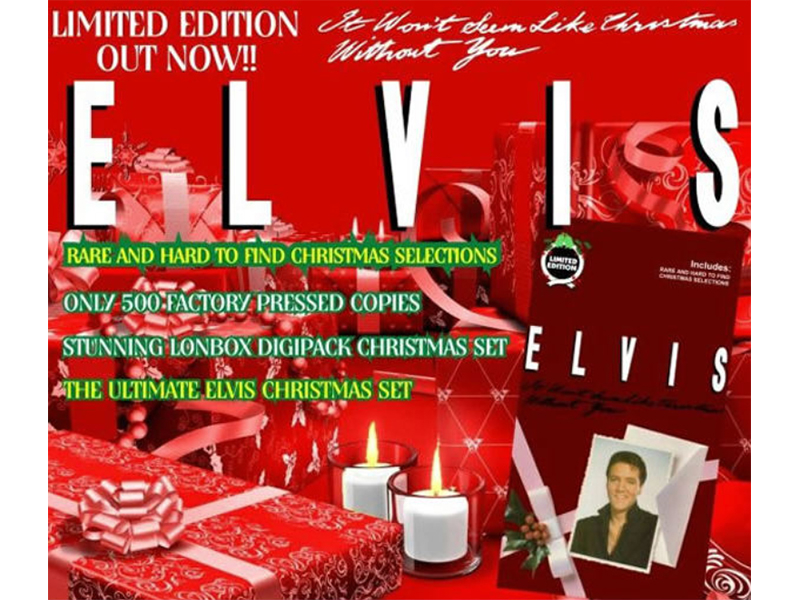 It Won't Seem Like Christmas Without You - longbox cd