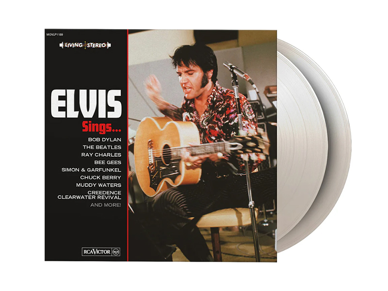 Elvis Presley - Elvis Sings - 2 LP - white vinyl *JUST IN
