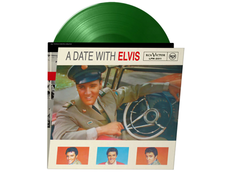 A Date With Elvis - green vinyl LP - LTD edition *JUST IN
