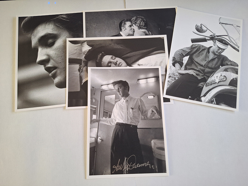 Alfred Wertheimer - set of 5 postcards - signed autographed # 2 *SIGNED PHOTO