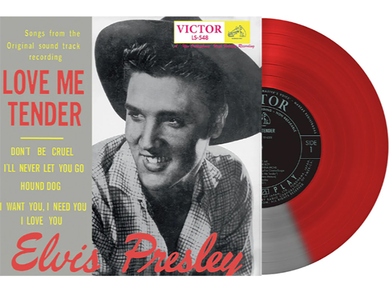 Love Me Tender - 10 inch - 2 coloured 10 inch lp
