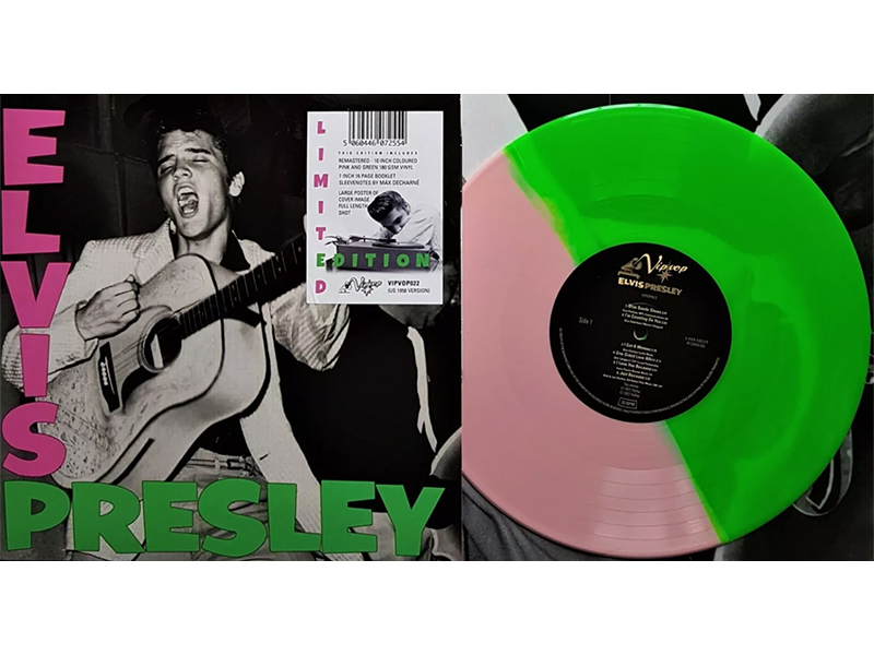 Elvis Presley - first album - 10 inch lp plus extras