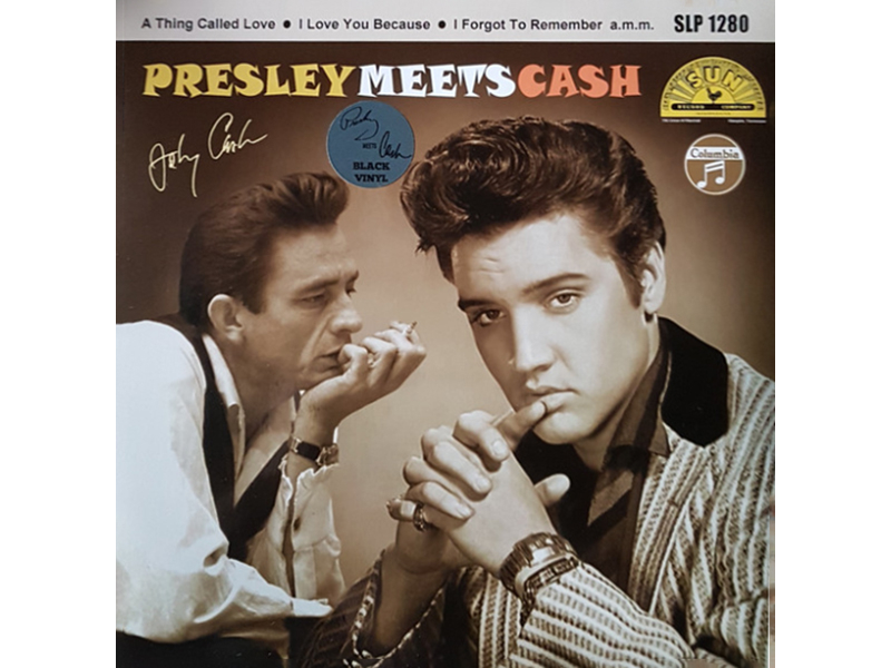 Presley meets Cash - 10 inch LP - black vinyl