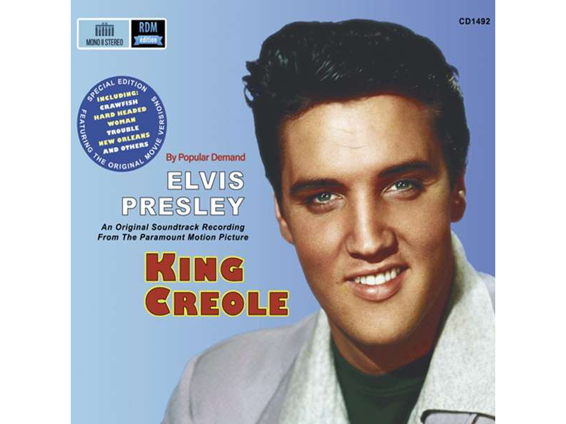 Elvis Presley King Creole US(米)盤 LP Mono Elvis Presley – King Creole - The Original Session Mono